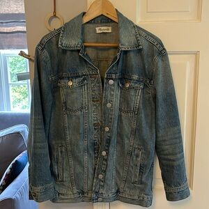 Oversized Jean jacket from Madewell size small